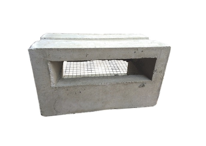 Concrete sales block vents